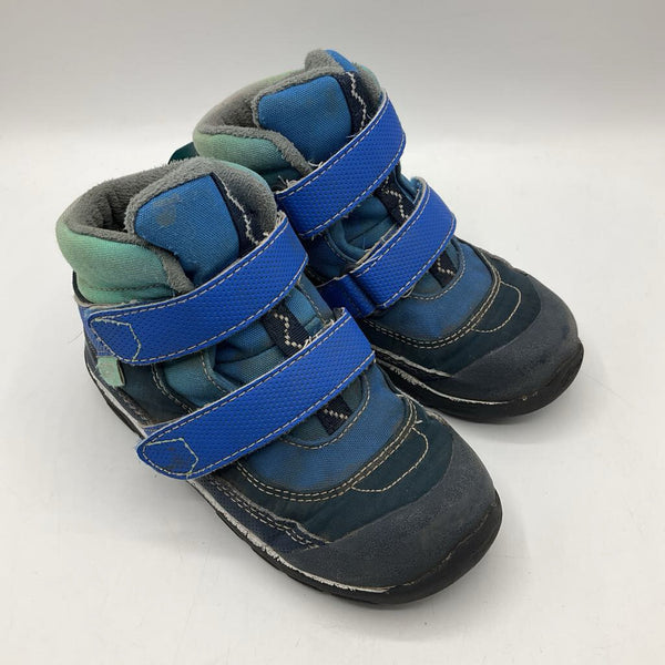 Size 11: See Kai Run Teal & Blue Insulated Waterproof Velcro Boots