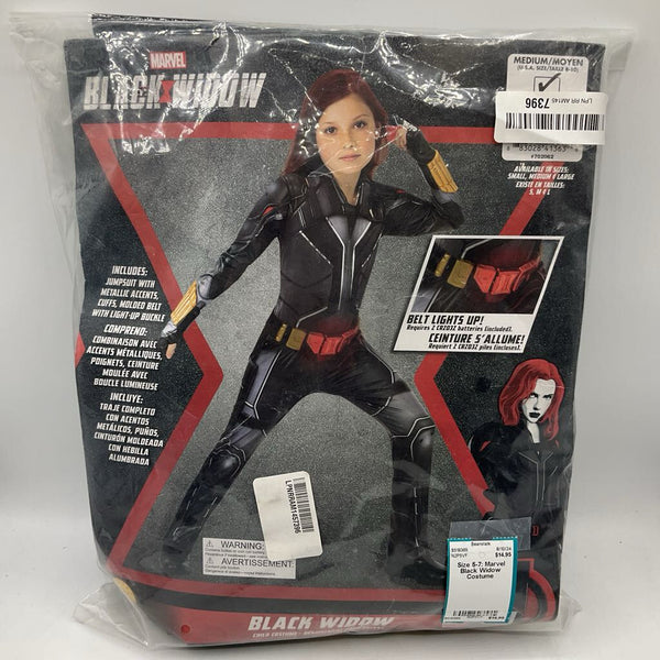 Size 5-7: Marvel Black Widow Costume