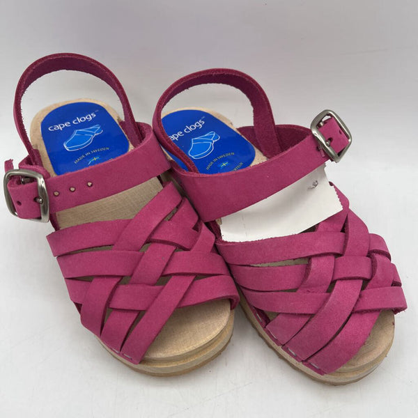 Size 9.5 (26): Torpatoffeln DUSTY ROSE Strappy Clogs- NEW