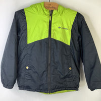 Size 4: Columbia Black/Green Reversible Coat