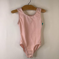 Size 4-5: Freestyle by Danskin Pink Tank Leotard