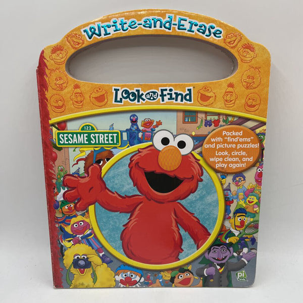 Sesame Street: Write-and-Erase Look and Find