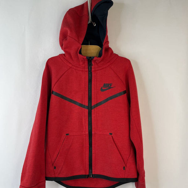 Size 3-4: Nike Red Zip Up Hoodie