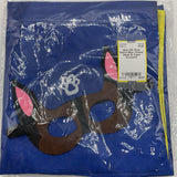 Size OS: Paw Patrol Blue 'Chase' Mask & Cape Costume
