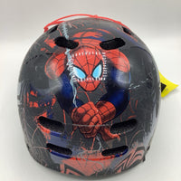 Size M: Spider-Man Black & Red Helmet