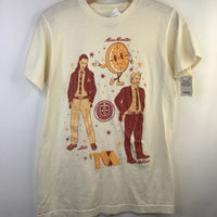 Size 16-18: Marvel Pale Yellow Orange/Red/Yellow Loki, Mobius & Miss Minute T-Shirt