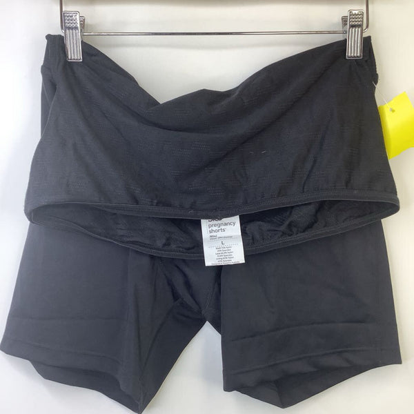 Size L: SRC Black Pregancy Support Shorts RETAIL New $150