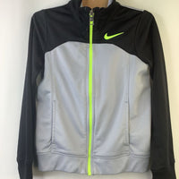 Size 4-5: Nike Black/Grey Zip-up Jacket