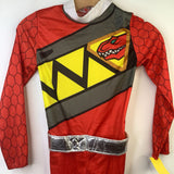 Size 7-8: Power Ranger Dino Super Charger Red 1pc Costume