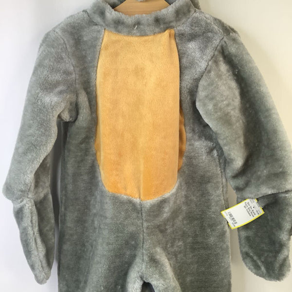 Size 12m: Brandi Fuzzy Grey Mouse 2pc Costume