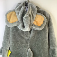 Size 12m: Brandi Fuzzy Grey Mouse 2pc Costume