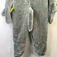 Size 12m: Brandi Fuzzy Grey Mouse 2pc Costume