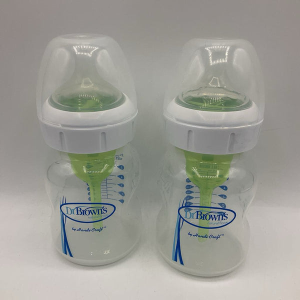 Dr.Browns 2pc Plastic 5oz Bottles