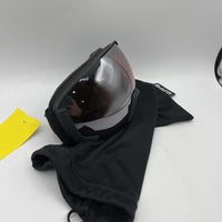 Size OS: Bern Black Ski Goggles in Black Bag