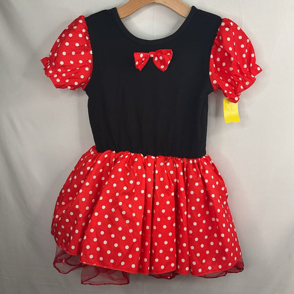 Size 8: Red Black White Polkadot Dress Costume
