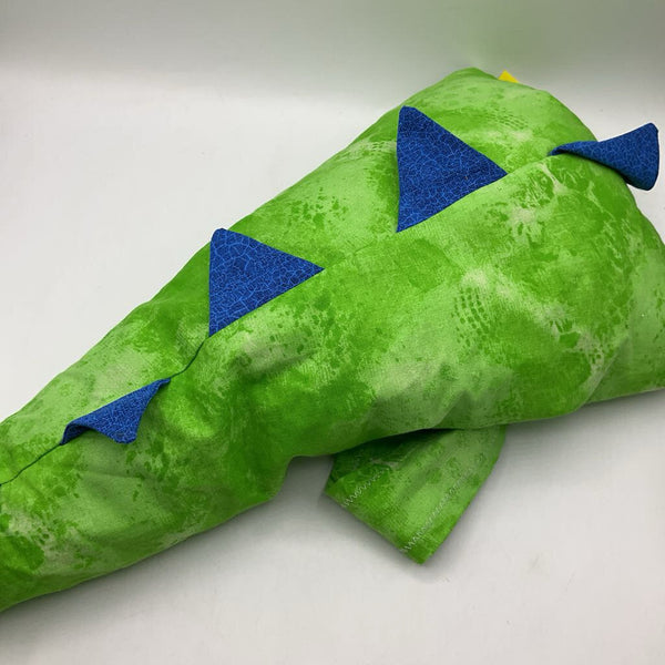 Size OS: Green Dinosaur Tail