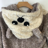 Size 6-7: SimZoo Brown & Tan Cozy Otter Onesie Costume
