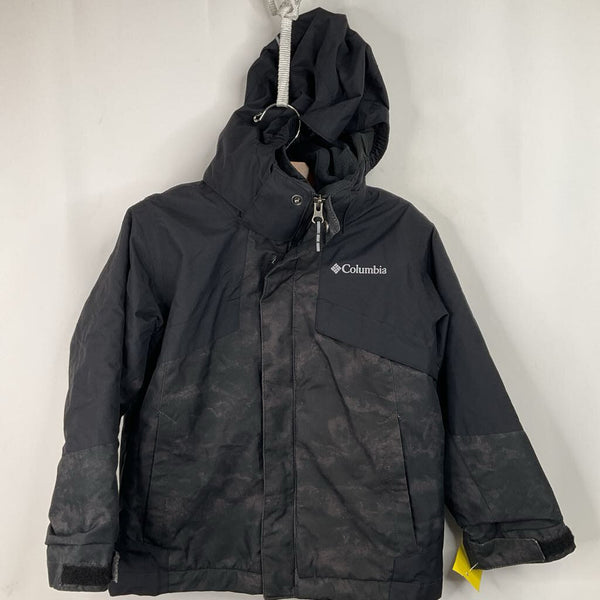 Size 4-5: Columbia Black Omni-Tech Fleece Lined 3-in-1 Winter Coat