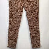 Size 11: Mini Boden Brown Cheetah Print Corduroy Pants