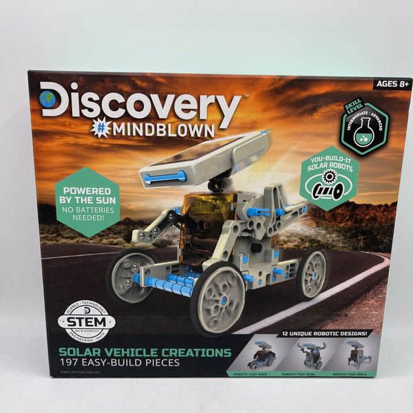 Discovery Solar Vehicle Creation 197 Easy-Build Pieces NEW