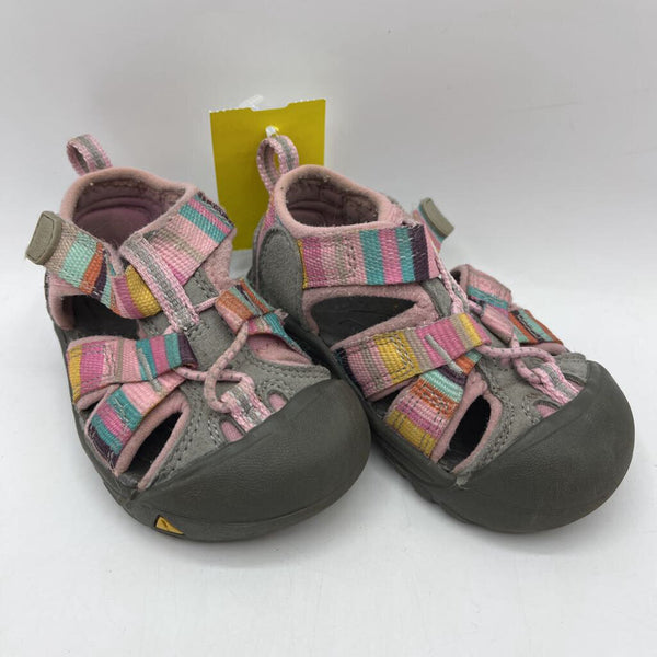 Size 5 Keen Lilac Colorful Straps Velcro Sandals