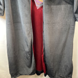 Size 10: Rubies Harry Potter Black Velvet Gryffindor Robe w/ Wand, Tie & Glasses