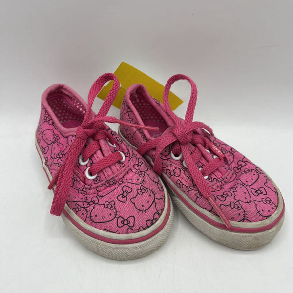 Size 4.5: Vans Hello Kitty Pink Lace-up Sneakers