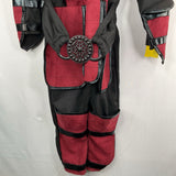 Size 3-4: TeeTot Red/Black 1pc Samurai Costume