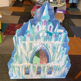 Olivia's Little World Children's Wooden Blue Ice Castle Wooden Doll House (retails 180)