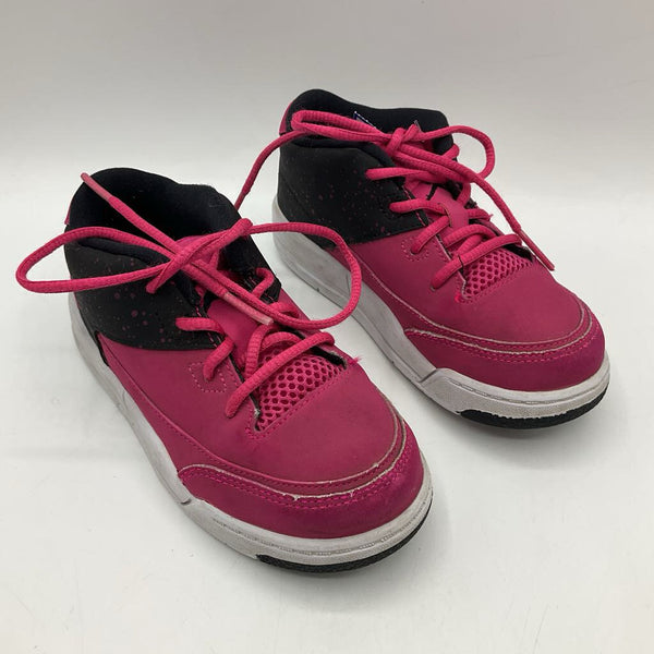 Size 9: Nike Jordans Black/Pink Lace-Up Sneakers