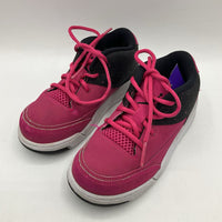 Size 9: Nike Jordans Black/Pink Lace-Up Sneakers