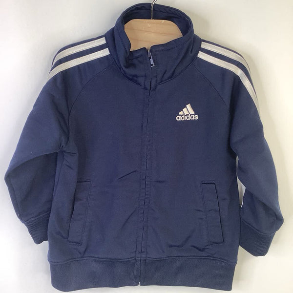 Size 18m: Adidas Navy Blue Zip-up Jacket