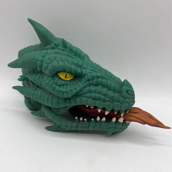 Green Dragon Rubber Puppet