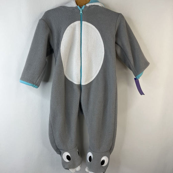 Size 3-6m: Early Days Grey/Blue Comfy Shark Costume