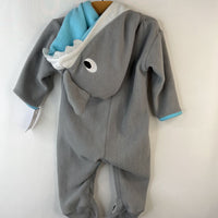 Size 3-6m: Early Days Grey/Blue Comfy Shark Costume