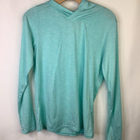 Size 8-9: Nike Light blue Heathered Light Hoodie