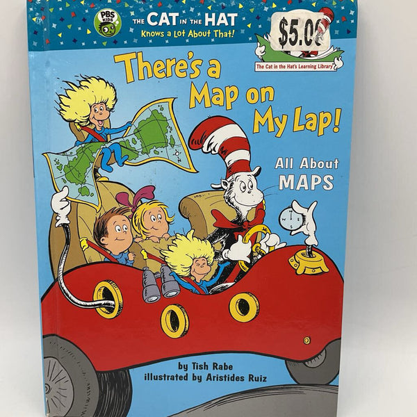 There's Map On My Lap (hardcover)