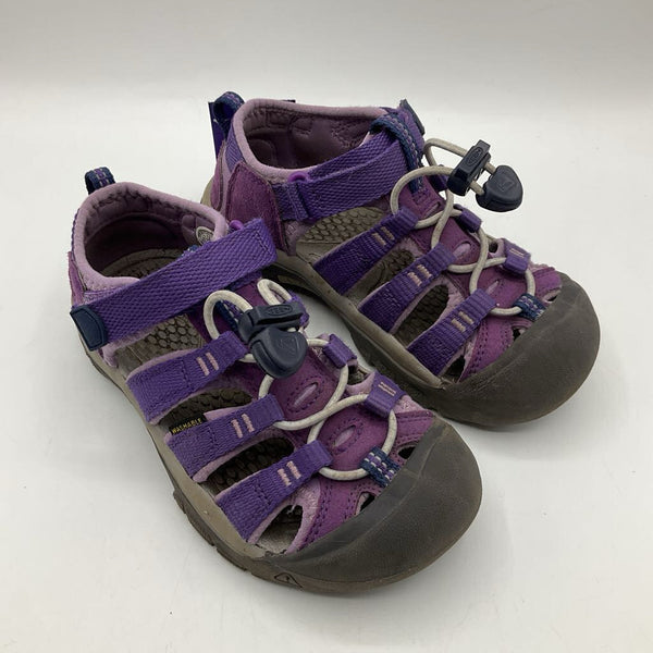 Size 12: Keen Purple Toggle/Velcro Strap Sandals