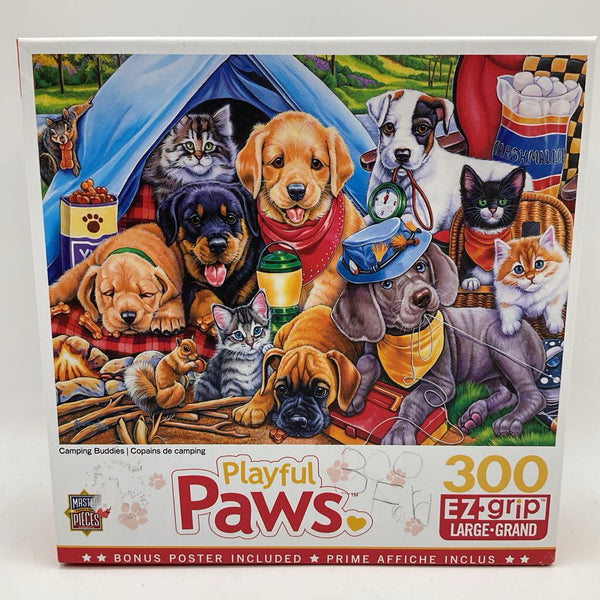 Master Pieces Playful Paws 300pc Puzzle