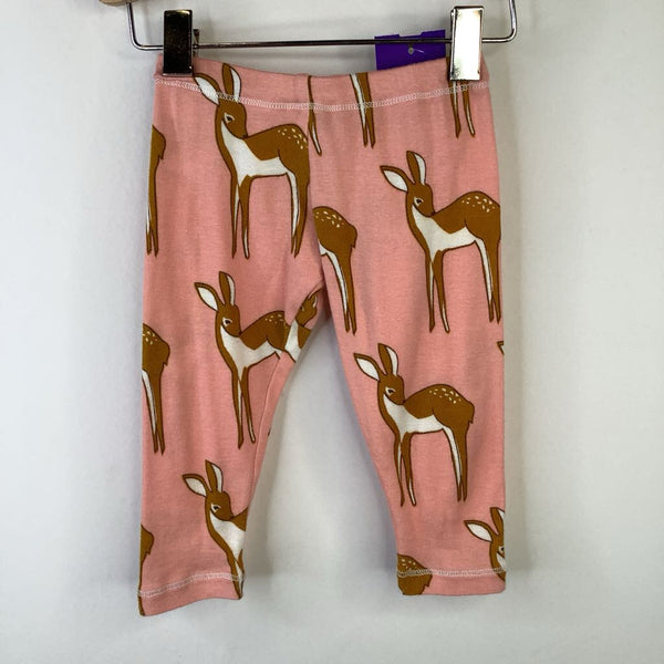 Size 3-6m: Milk Barn Light Pink/Deer Print Pants