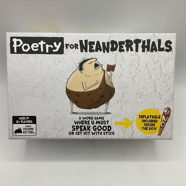 Poetry For Neanderthals Game