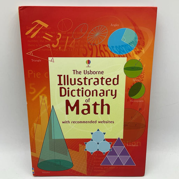 The Usborne Illustrated Dictionary Of Math (paperback)