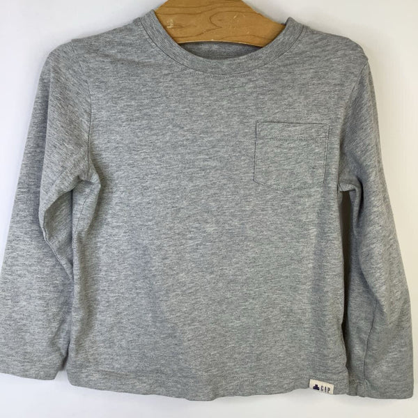 Size 2: Gap Light Grey Long Sleeve T