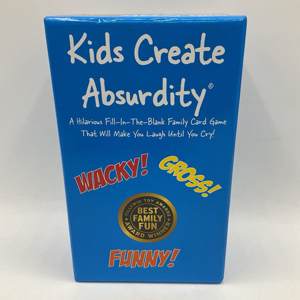 Kids Create Absurdity Card Game