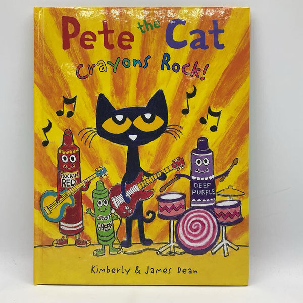 Pete the Cat Crayons Rock! (hardcover)