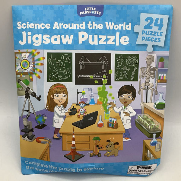 Little Passports Science Around The World 24pc Jigsaw Puzzle