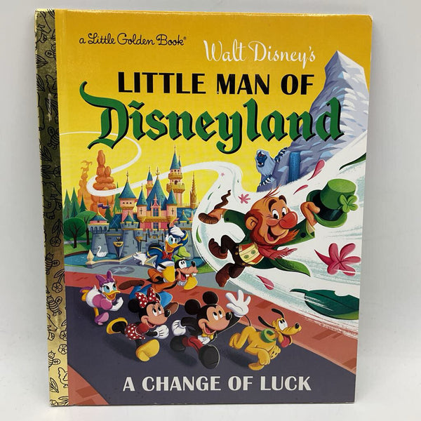 A Little Golden Book: Little Man Of Disneyland (hardcover)