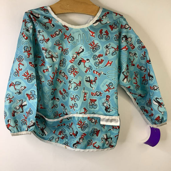 Bumkins Blue/Dr.Suess Print Feeding Shirt