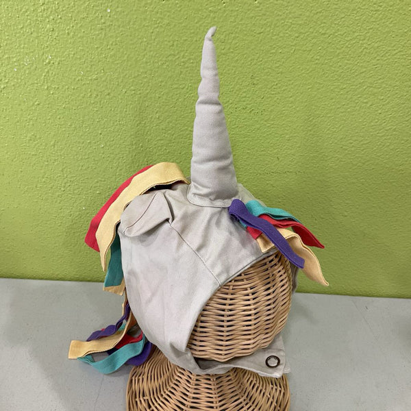 Size S: Hijinks Creme/Colorful Unicorn Hat