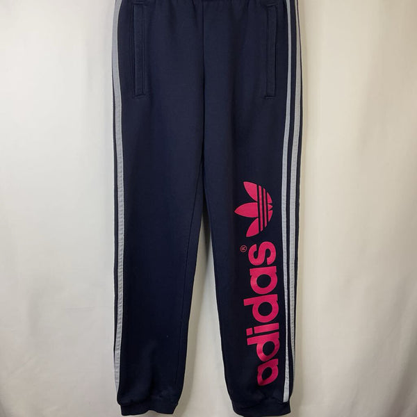 Size 13-14: Adidas Dark Blue Comfy Pants